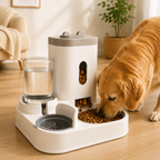 Dual Pet Feeder Station