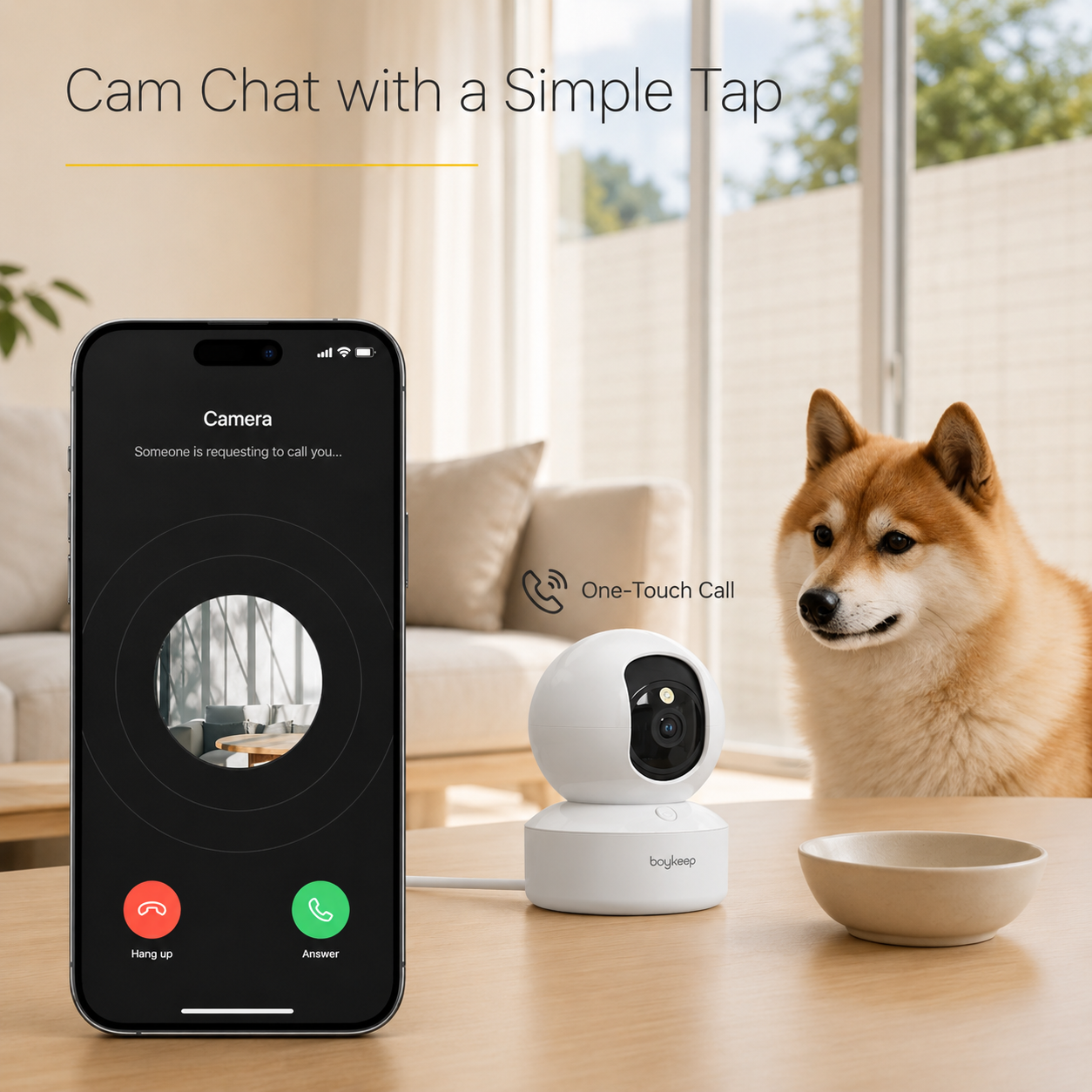Smart Pet Camera 360° HD