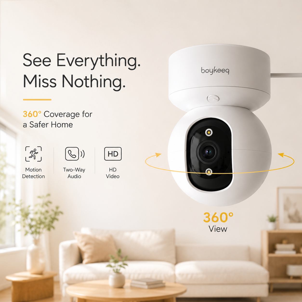 Smart Pet Camera 360° HD