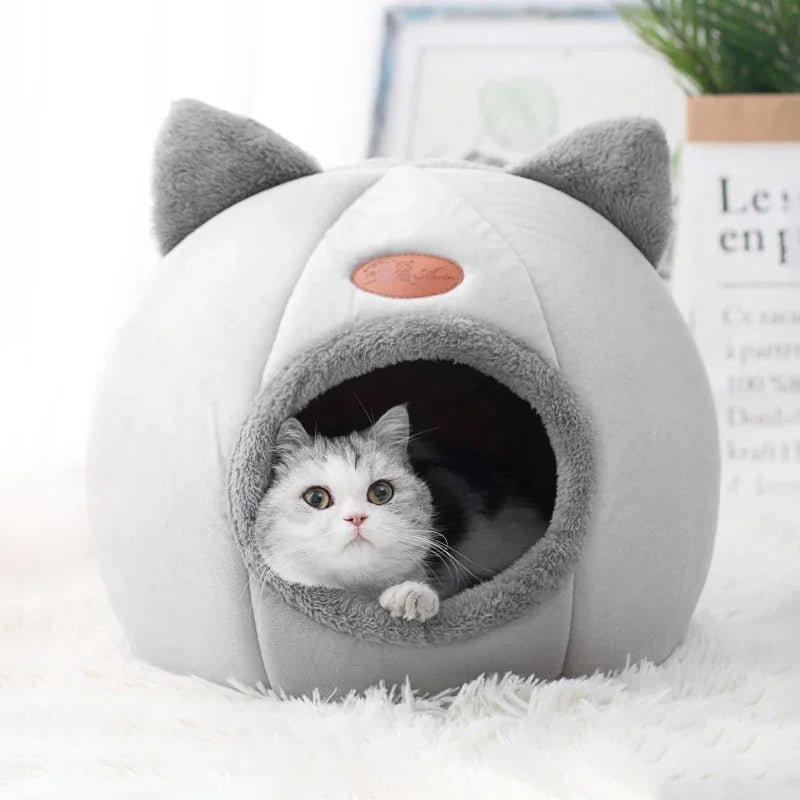 Soft Cat Cave Bed