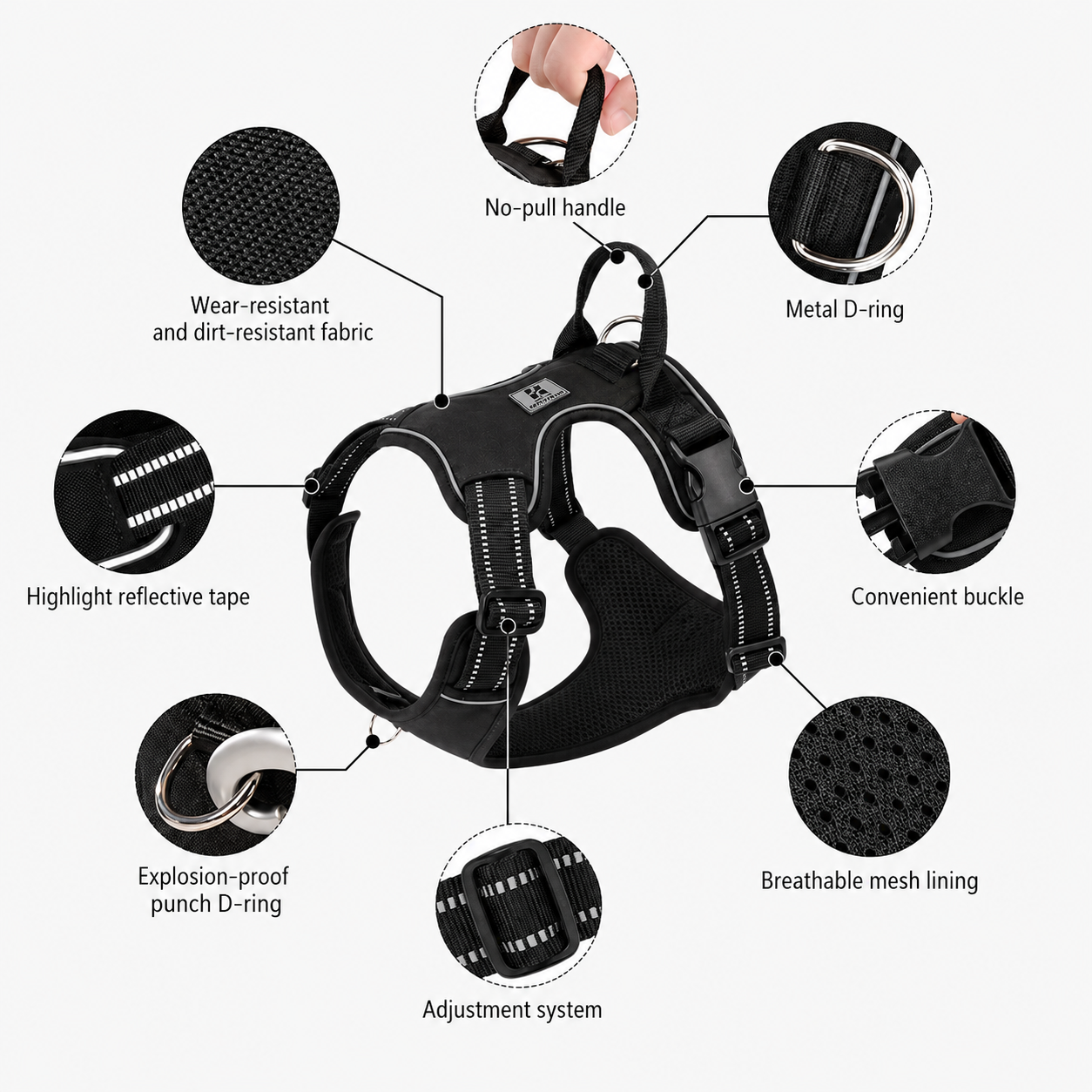 No-Pull Dog Harness